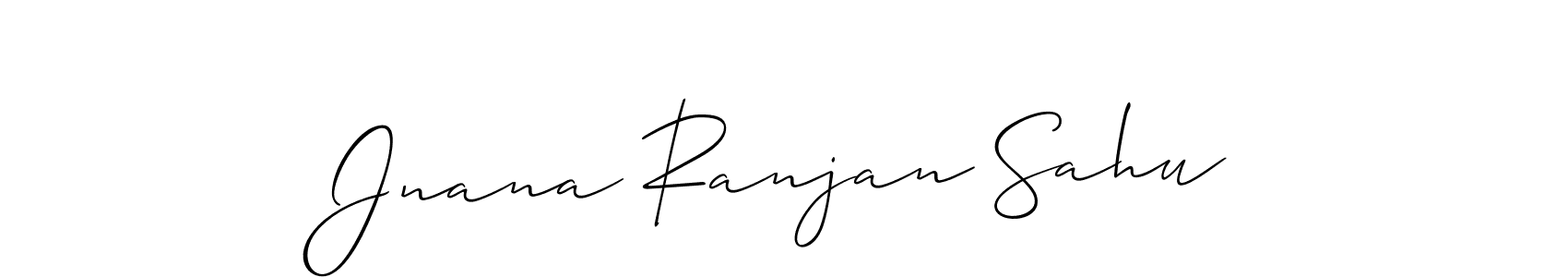 This is the best signature style for the Jnana Ranjan Sahu name. Also you like these signature font (Allison_Script). Mix name signature. Jnana Ranjan Sahu signature style 2 images and pictures png