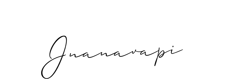 Once you've used our free online signature maker to create your best signature Allison_Script style, it's time to enjoy all of the benefits that Jnanavapi name signing documents. Jnanavapi signature style 2 images and pictures png