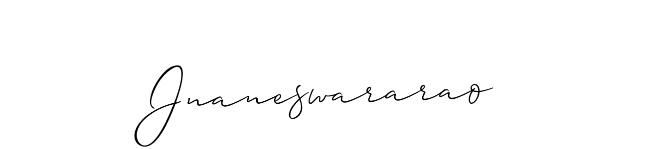 Make a short Jnaneswararao signature style. Manage your documents anywhere anytime using Allison_Script. Create and add eSignatures, submit forms, share and send files easily. Jnaneswararao signature style 2 images and pictures png