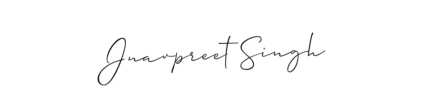 How to Draw Jnavpreet Singh signature style? Allison_Script is a latest design signature styles for name Jnavpreet Singh. Jnavpreet Singh signature style 2 images and pictures png