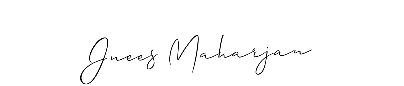 Jnees Maharjan stylish signature style. Best Handwritten Sign (Allison_Script) for my name. Handwritten Signature Collection Ideas for my name Jnees Maharjan. Jnees Maharjan signature style 2 images and pictures png