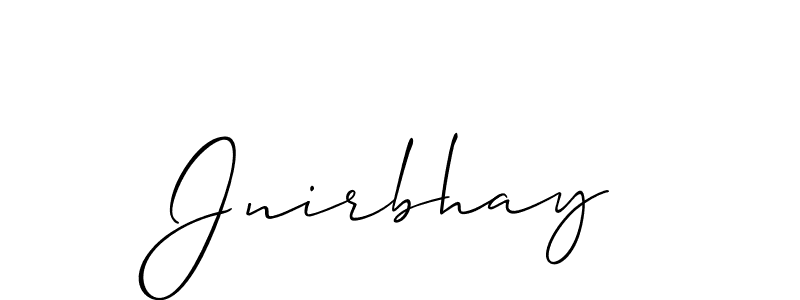 You should practise on your own different ways (Allison_Script) to write your name (Jnirbhay) in signature. don't let someone else do it for you. Jnirbhay signature style 2 images and pictures png