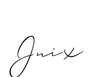 Here are the top 10 professional signature styles for the name Jnix. These are the best autograph styles you can use for your name. Jnix signature style 2 images and pictures png