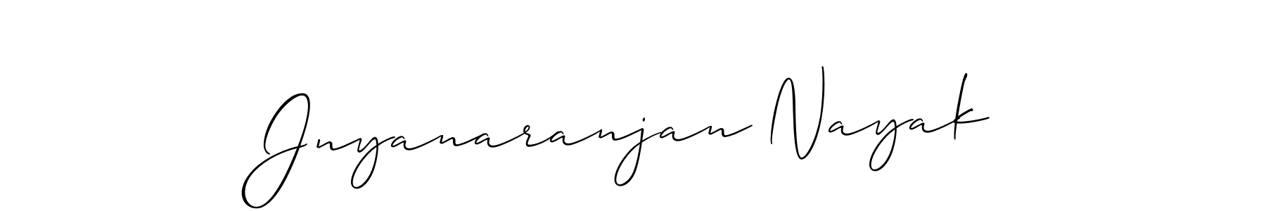 How to make Jnyanaranjan Nayak signature? Allison_Script is a professional autograph style. Create handwritten signature for Jnyanaranjan Nayak name. Jnyanaranjan Nayak signature style 2 images and pictures png