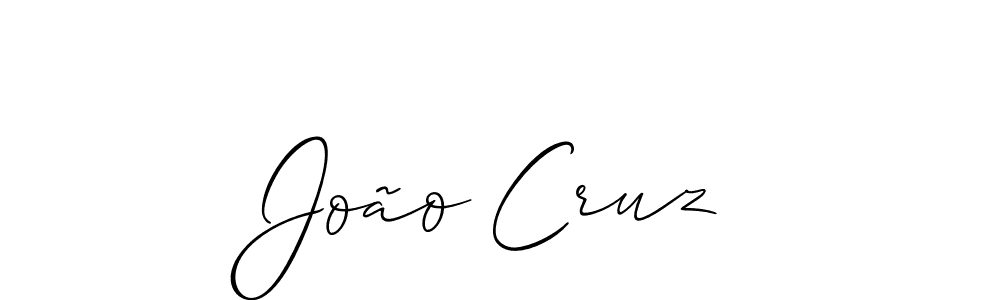 Allison_Script is a professional signature style that is perfect for those who want to add a touch of class to their signature. It is also a great choice for those who want to make their signature more unique. Get João Cruz name to fancy signature for free. João Cruz signature style 2 images and pictures png