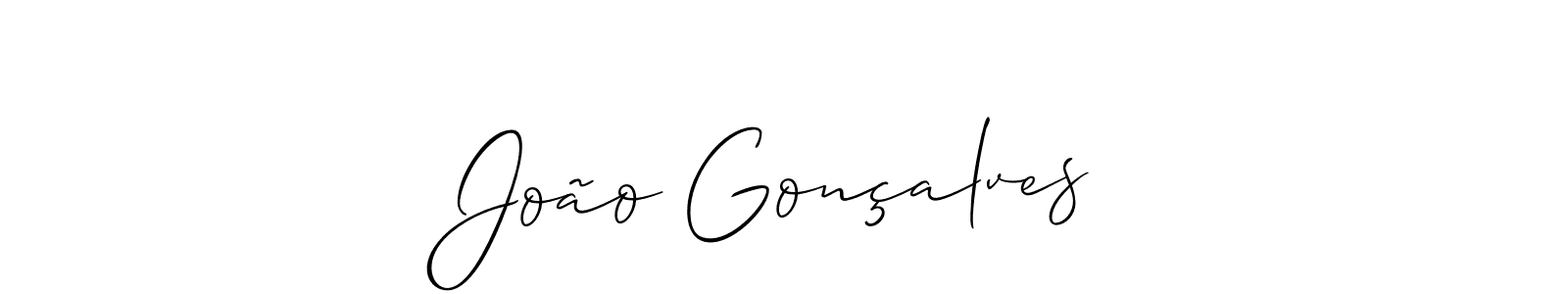 João Gonçalves stylish signature style. Best Handwritten Sign (Allison_Script) for my name. Handwritten Signature Collection Ideas for my name João Gonçalves. João Gonçalves signature style 2 images and pictures png