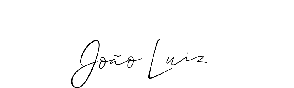 Also we have João Luiz name is the best signature style. Create professional handwritten signature collection using Allison_Script autograph style. João Luiz signature style 2 images and pictures png