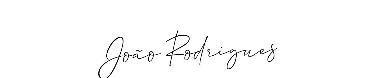 Also we have João Rodrigues name is the best signature style. Create professional handwritten signature collection using Allison_Script autograph style. João Rodrigues signature style 2 images and pictures png