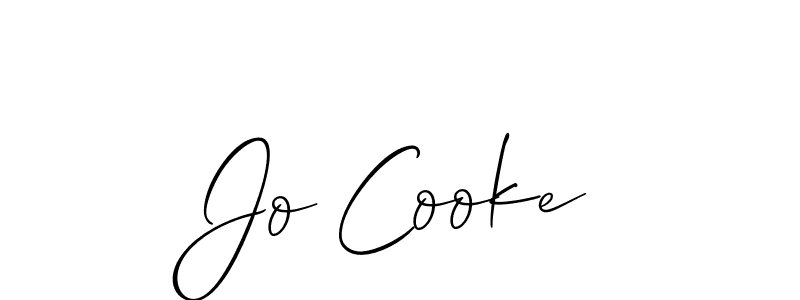 Similarly Allison_Script is the best handwritten signature design. Signature creator online .You can use it as an online autograph creator for name Jo Cooke. Jo Cooke signature style 2 images and pictures png