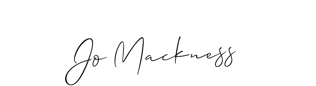 Make a beautiful signature design for name Jo Mackness. Use this online signature maker to create a handwritten signature for free. Jo Mackness signature style 2 images and pictures png