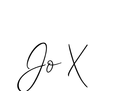 This is the best signature style for the Jo X name. Also you like these signature font (Allison_Script). Mix name signature. Jo X signature style 2 images and pictures png