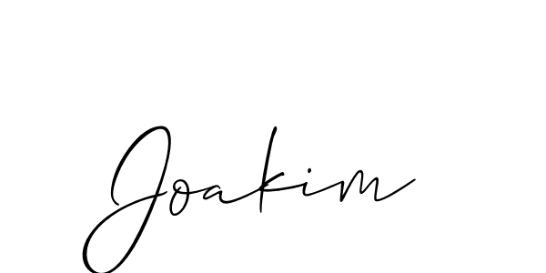 Best and Professional Signature Style for Joakim. Allison_Script Best Signature Style Collection. Joakim signature style 2 images and pictures png