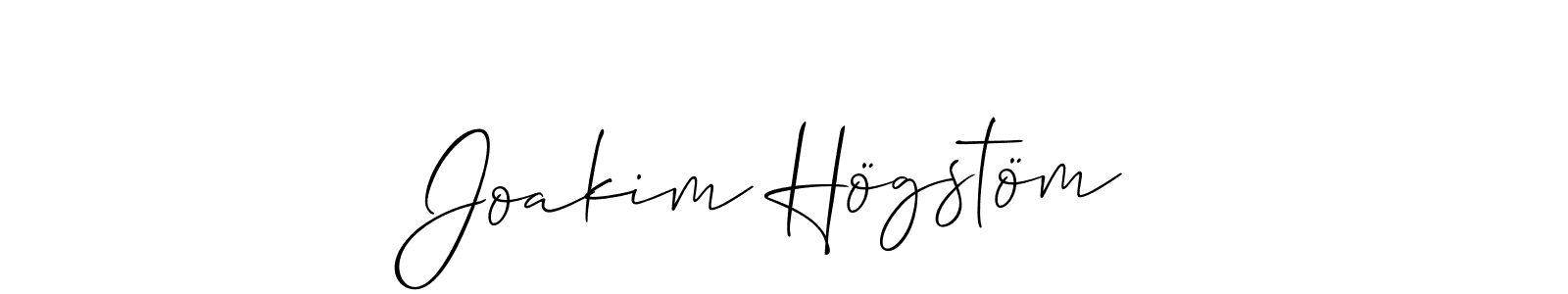 Once you've used our free online signature maker to create your best signature Allison_Script style, it's time to enjoy all of the benefits that Joakim Högstöm name signing documents. Joakim Högstöm signature style 2 images and pictures png