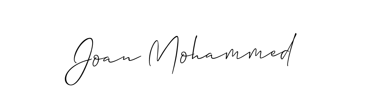 How to Draw Joan Mohammed signature style? Allison_Script is a latest design signature styles for name Joan Mohammed. Joan Mohammed signature style 2 images and pictures png