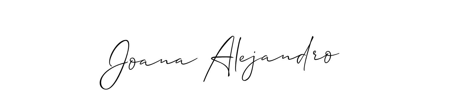 This is the best signature style for the Joana Alejandro name. Also you like these signature font (Allison_Script). Mix name signature. Joana Alejandro signature style 2 images and pictures png