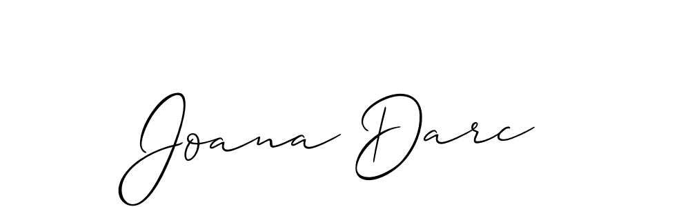 Once you've used our free online signature maker to create your best signature Allison_Script style, it's time to enjoy all of the benefits that Joana Darc name signing documents. Joana Darc signature style 2 images and pictures png