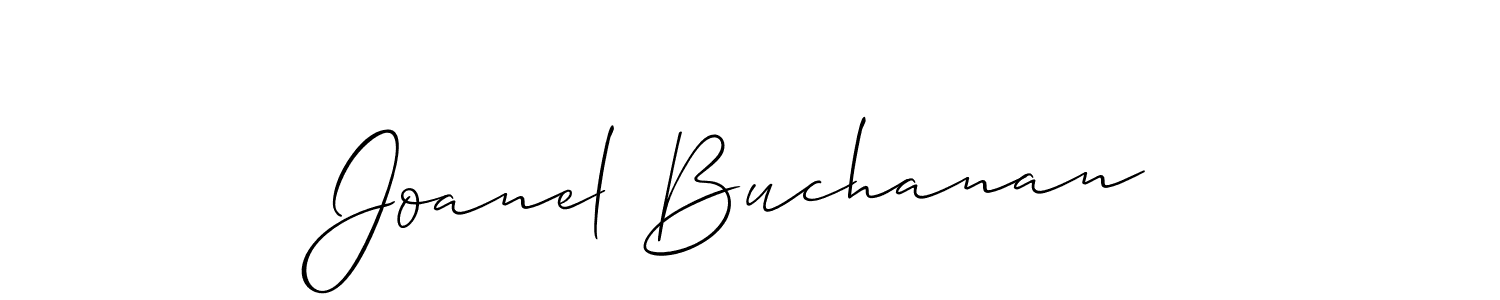 Once you've used our free online signature maker to create your best signature Allison_Script style, it's time to enjoy all of the benefits that Joanel Buchanan name signing documents. Joanel Buchanan signature style 2 images and pictures png