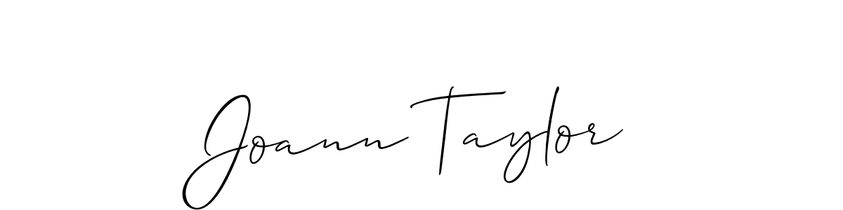 Best and Professional Signature Style for Joann Taylor. Allison_Script Best Signature Style Collection. Joann Taylor signature style 2 images and pictures png