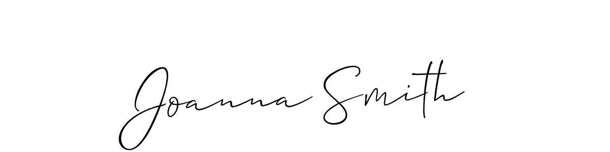 Also we have Joanna Smith name is the best signature style. Create professional handwritten signature collection using Allison_Script autograph style. Joanna Smith signature style 2 images and pictures png