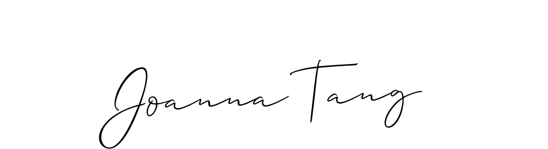See photos of Joanna Tang official signature by Spectra . Check more albums & portfolios. Read reviews & check more about Allison_Script font. Joanna Tang signature style 2 images and pictures png