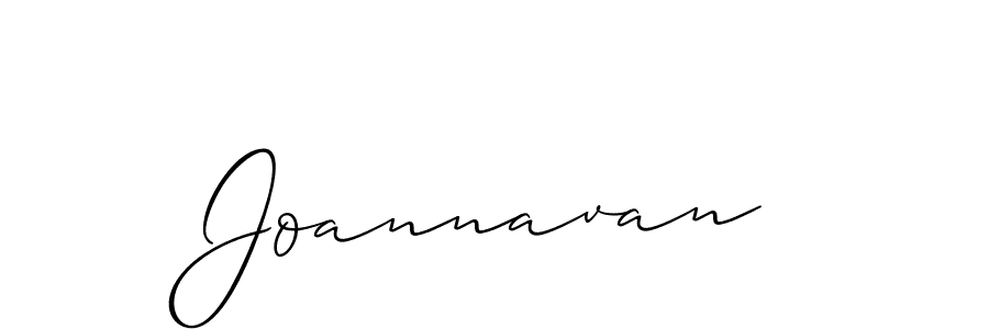 Joannavan stylish signature style. Best Handwritten Sign (Allison_Script) for my name. Handwritten Signature Collection Ideas for my name Joannavan. Joannavan signature style 2 images and pictures png