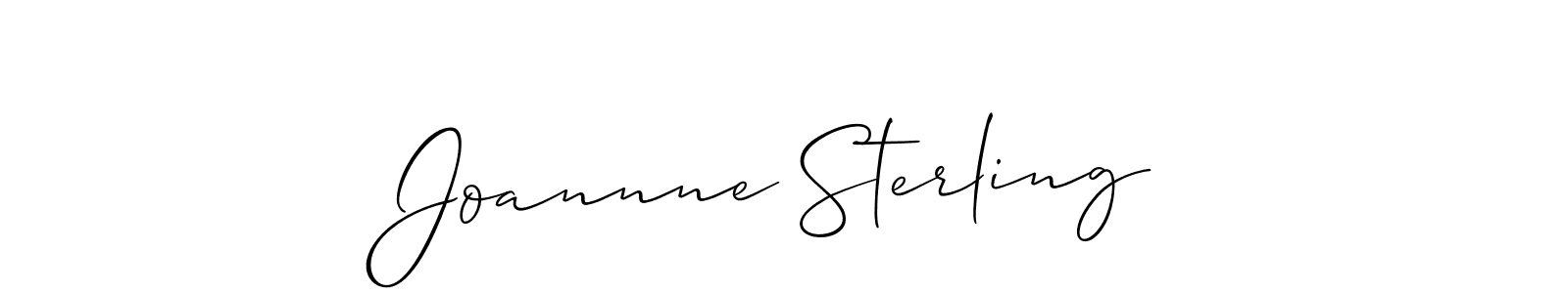 See photos of Joannne Sterling official signature by Spectra . Check more albums & portfolios. Read reviews & check more about Allison_Script font. Joannne Sterling signature style 2 images and pictures png