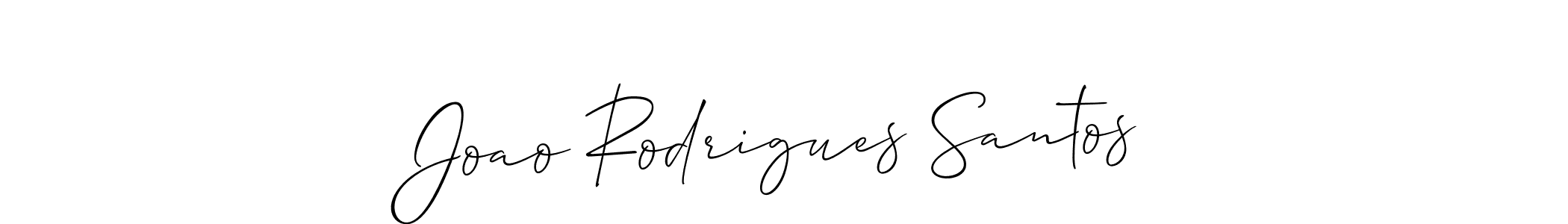 Best and Professional Signature Style for Joao Rodrigues Santos. Allison_Script Best Signature Style Collection. Joao Rodrigues Santos signature style 2 images and pictures png