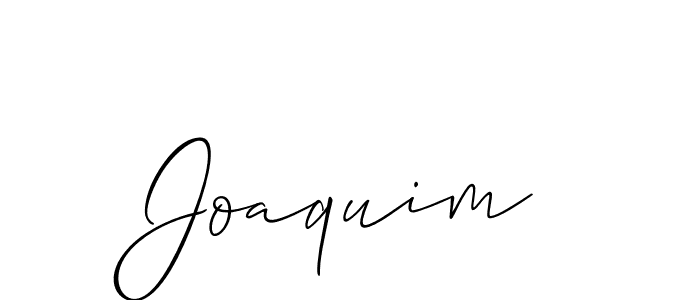 It looks lik you need a new signature style for name Joaquim. Design unique handwritten (Allison_Script) signature with our free signature maker in just a few clicks. Joaquim signature style 2 images and pictures png