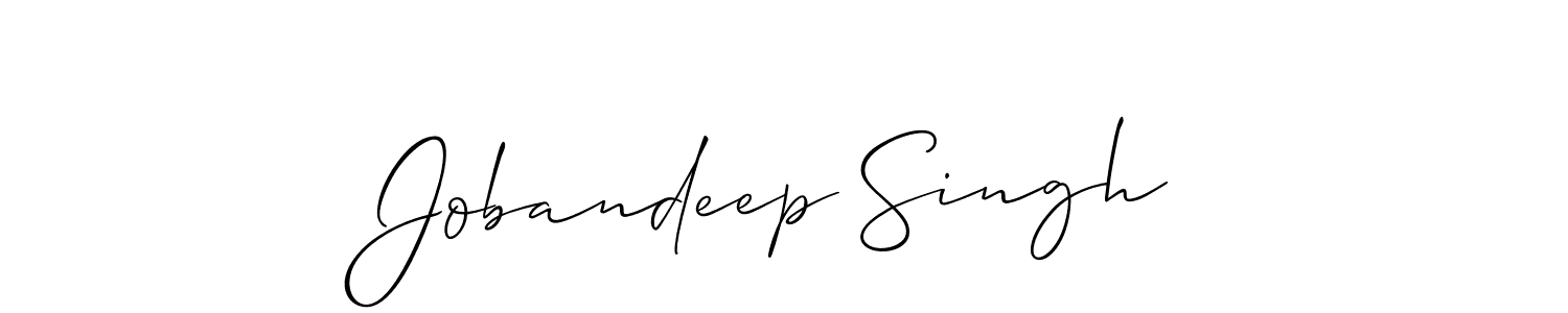 Make a beautiful signature design for name Jobandeep Singh. Use this online signature maker to create a handwritten signature for free. Jobandeep Singh signature style 2 images and pictures png
