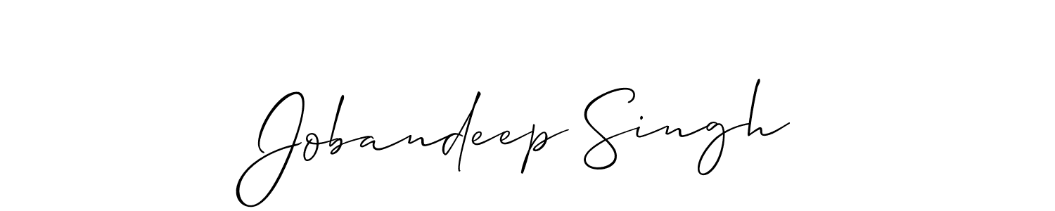 Make a beautiful signature design for name Jobandeep Singh. Use this online signature maker to create a handwritten signature for free. Jobandeep Singh signature style 2 images and pictures png