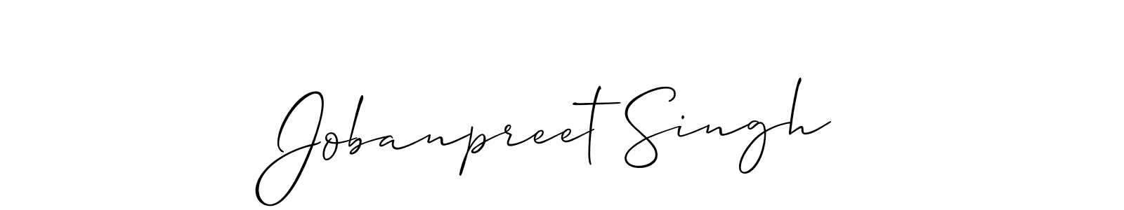 It looks lik you need a new signature style for name Jobanpreet Singh. Design unique handwritten (Allison_Script) signature with our free signature maker in just a few clicks. Jobanpreet Singh signature style 2 images and pictures png