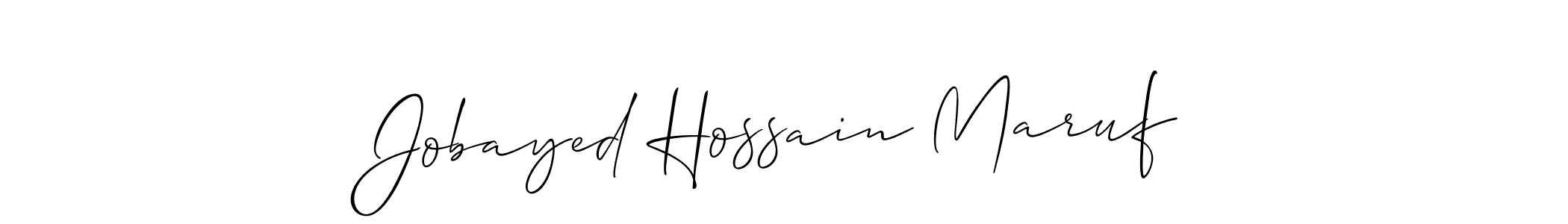 Once you've used our free online signature maker to create your best signature Allison_Script style, it's time to enjoy all of the benefits that Jobayed Hossain Maruf name signing documents. Jobayed Hossain Maruf signature style 2 images and pictures png