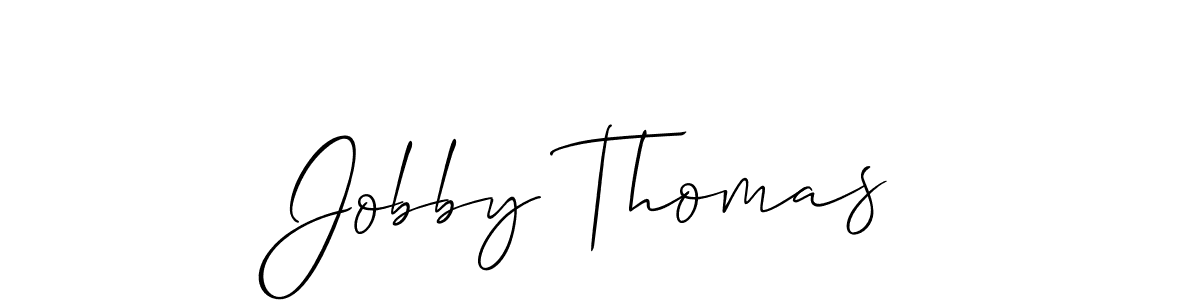 See photos of Jobby Thomas official signature by Spectra . Check more albums & portfolios. Read reviews & check more about Allison_Script font. Jobby Thomas signature style 2 images and pictures png