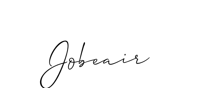 Create a beautiful signature design for name Jobeair. With this signature (Allison_Script) fonts, you can make a handwritten signature for free. Jobeair signature style 2 images and pictures png