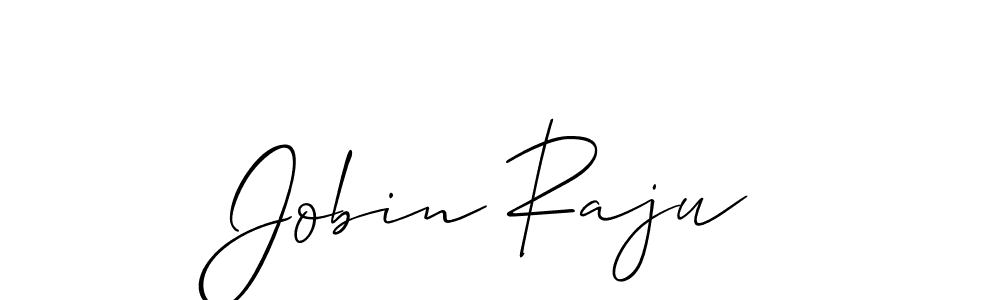 Make a beautiful signature design for name Jobin Raju. Use this online signature maker to create a handwritten signature for free. Jobin Raju signature style 2 images and pictures png