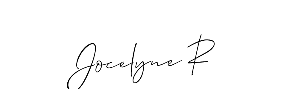 Make a beautiful signature design for name Jocelyne R. Use this online signature maker to create a handwritten signature for free. Jocelyne R signature style 2 images and pictures png