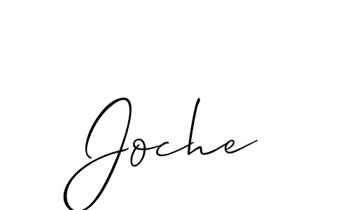 Also You can easily find your signature by using the search form. We will create Joche name handwritten signature images for you free of cost using Allison_Script sign style. Joche signature style 2 images and pictures png