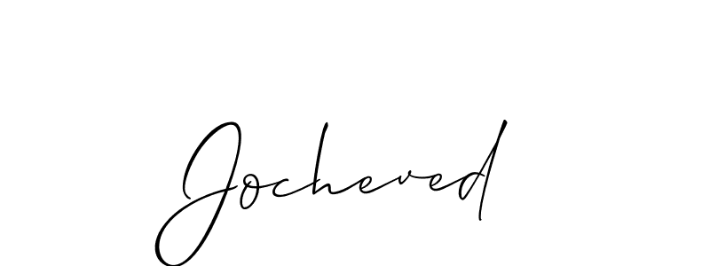 Once you've used our free online signature maker to create your best signature Allison_Script style, it's time to enjoy all of the benefits that Jocheved name signing documents. Jocheved signature style 2 images and pictures png