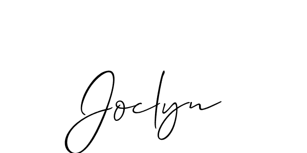 You can use this online signature creator to create a handwritten signature for the name Joclyn. This is the best online autograph maker. Joclyn signature style 2 images and pictures png
