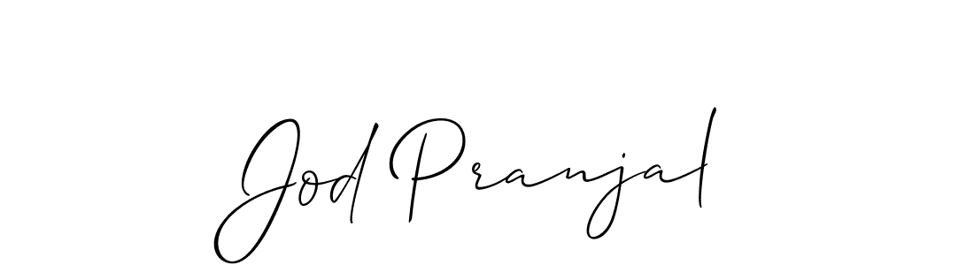 This is the best signature style for the Jod Pranjal name. Also you like these signature font (Allison_Script). Mix name signature. Jod Pranjal signature style 2 images and pictures png