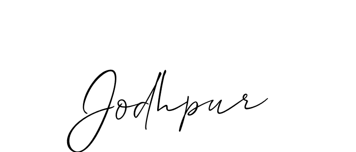 You can use this online signature creator to create a handwritten signature for the name Jodhpur. This is the best online autograph maker. Jodhpur signature style 2 images and pictures png