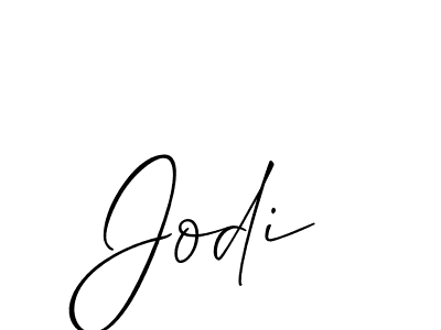 How to make Jodi name signature. Use Allison_Script style for creating short signs online. This is the latest handwritten sign. Jodi signature style 2 images and pictures png