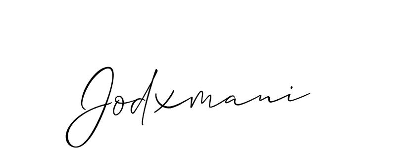 You can use this online signature creator to create a handwritten signature for the name Jodxmani. This is the best online autograph maker. Jodxmani signature style 2 images and pictures png