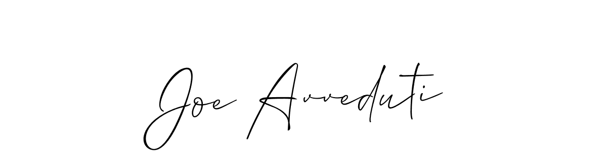 Also You can easily find your signature by using the search form. We will create Joe Avveduti name handwritten signature images for you free of cost using Allison_Script sign style. Joe Avveduti signature style 2 images and pictures png
