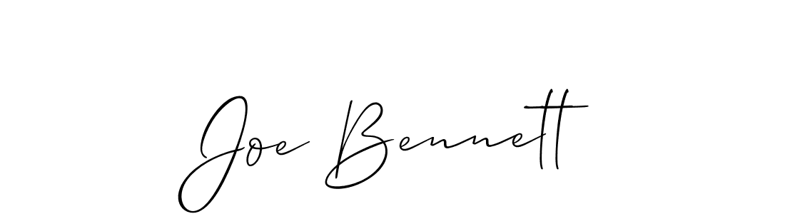 Once you've used our free online signature maker to create your best signature Allison_Script style, it's time to enjoy all of the benefits that Joe Bennett name signing documents. Joe Bennett signature style 2 images and pictures png