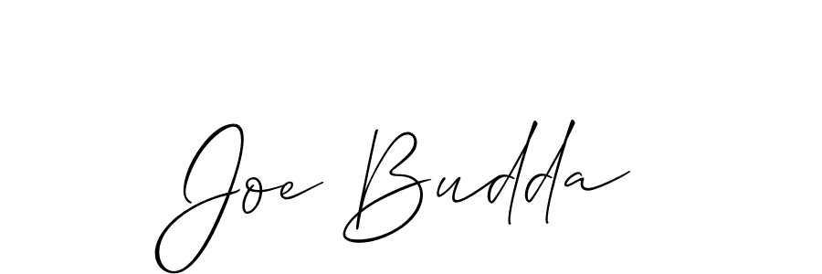 Design your own signature with our free online signature maker. With this signature software, you can create a handwritten (Allison_Script) signature for name Joe Budda. Joe Budda signature style 2 images and pictures png