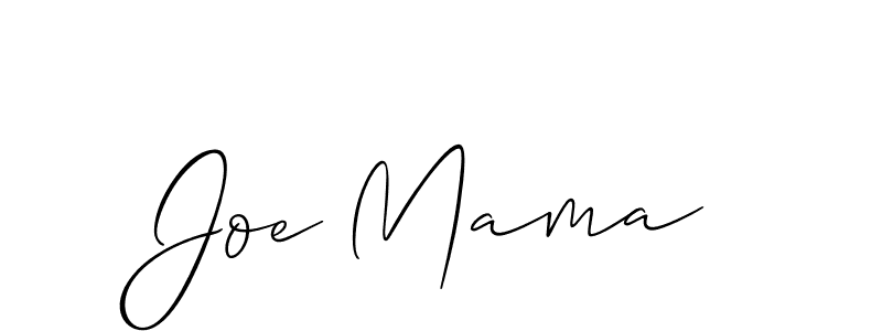 How to Draw Joe Mama signature style? Allison_Script is a latest design signature styles for name Joe Mama. Joe Mama signature style 2 images and pictures png