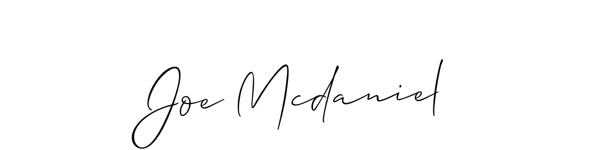 Similarly Allison_Script is the best handwritten signature design. Signature creator online .You can use it as an online autograph creator for name Joe Mcdaniel. Joe Mcdaniel signature style 2 images and pictures png