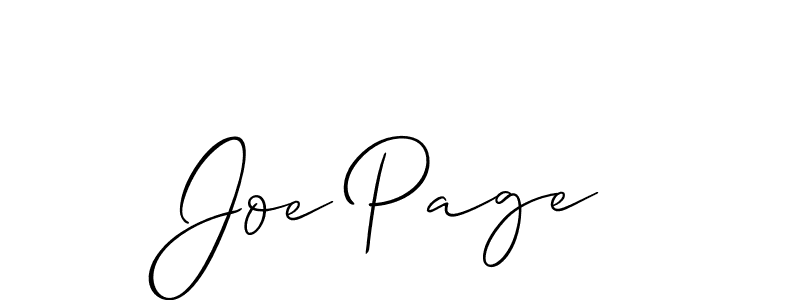 How to Draw Joe Page signature style? Allison_Script is a latest design signature styles for name Joe Page. Joe Page signature style 2 images and pictures png