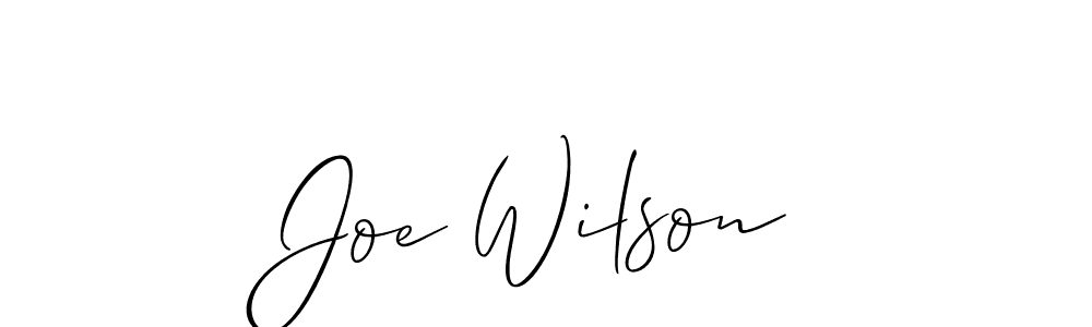 Create a beautiful signature design for name Joe Wilson. With this signature (Allison_Script) fonts, you can make a handwritten signature for free. Joe Wilson signature style 2 images and pictures png